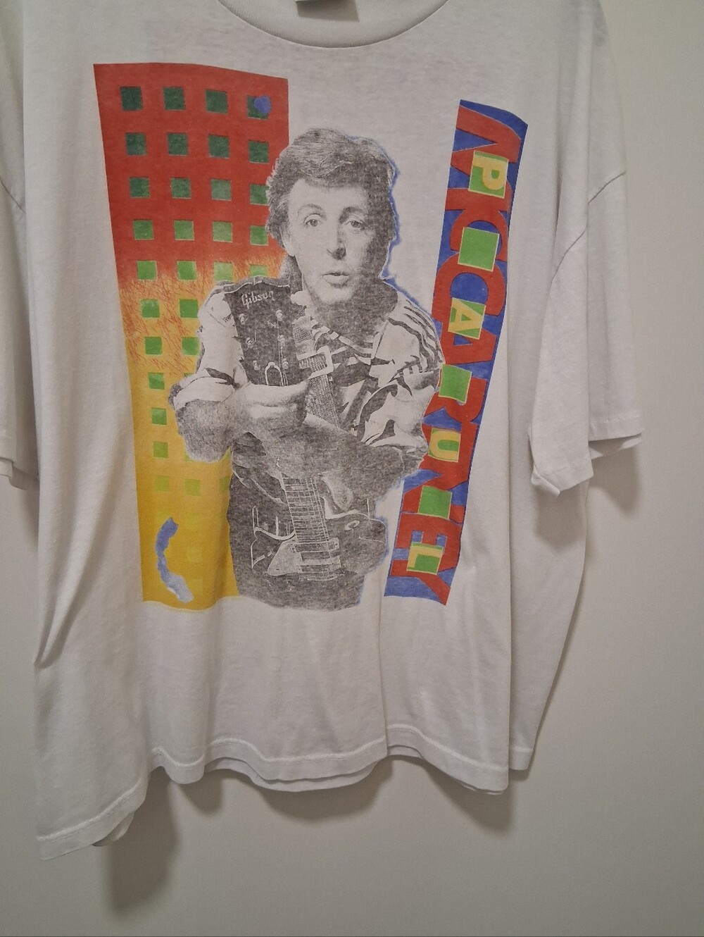 Vintage Paul McCartney 1989 World Tour Shirt